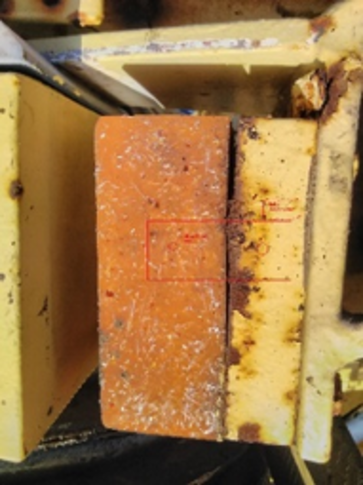 IMCA SF 05/20 Dropped object from crane Rust forming