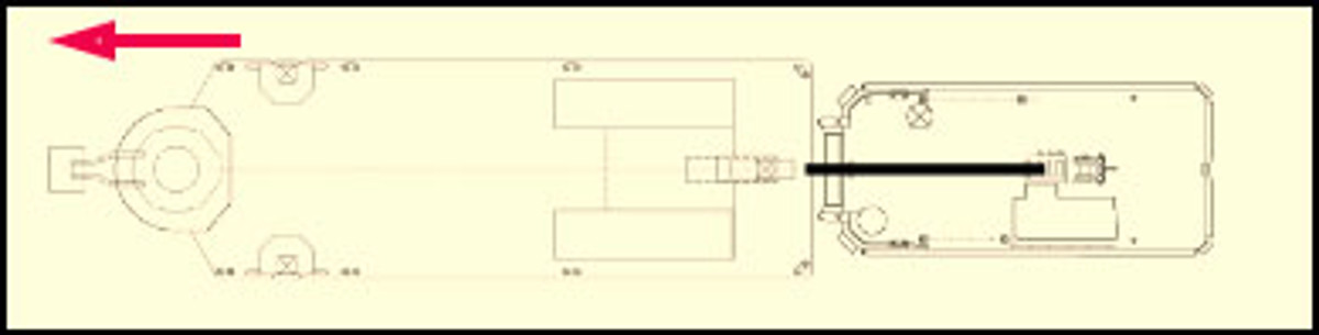 Figure 1 – vessels move towards appointed workplace