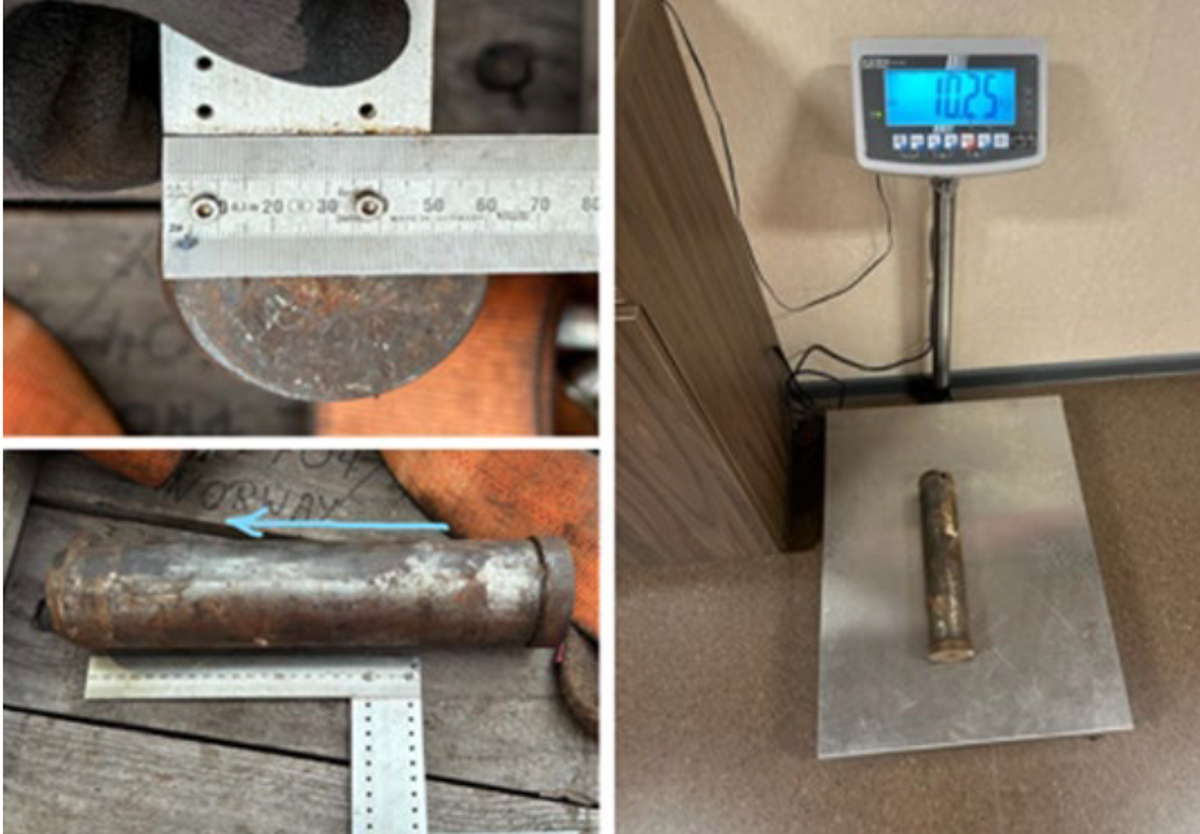 IMCA SF 11/24 Stored energy – dislodged pin causes injury 2 Stored energy – dislodged pin causes injury