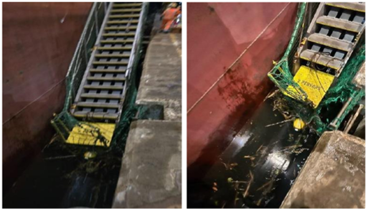IMCA SF: MSF: Multiple LTIs - Vessel gangway fell from quay causing injuries IMCA SF: MSF: Multiple LTIs - Vessel gangway fell from quay causing injuries