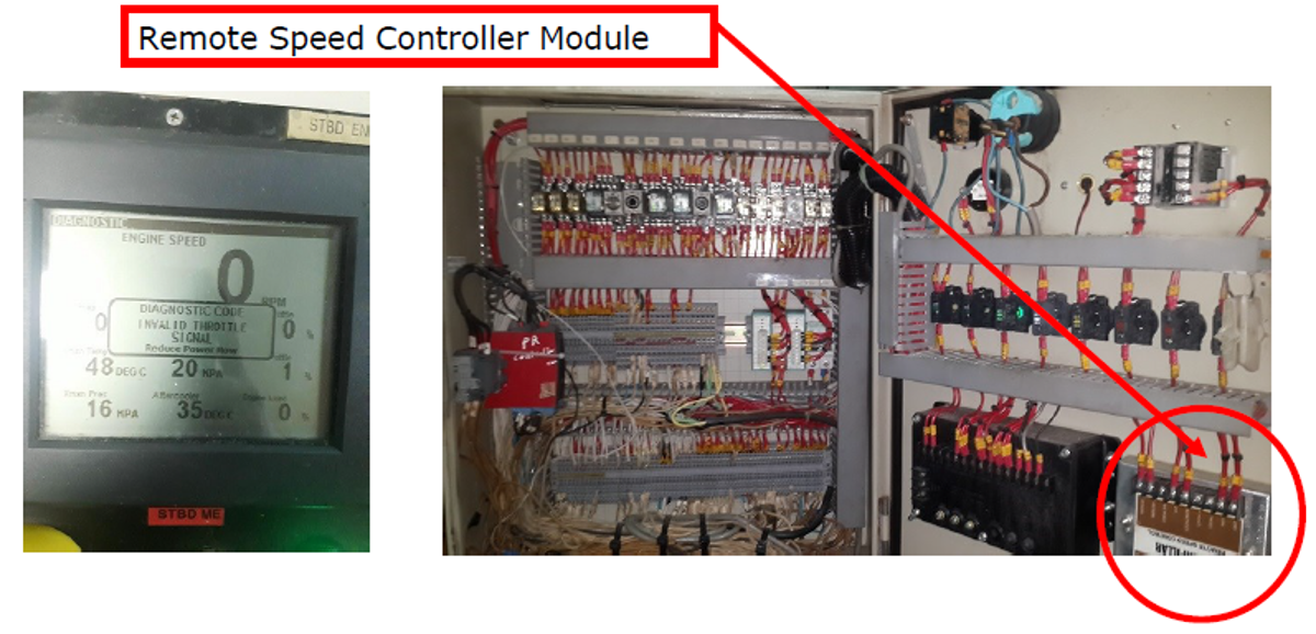 Remote speed controller module