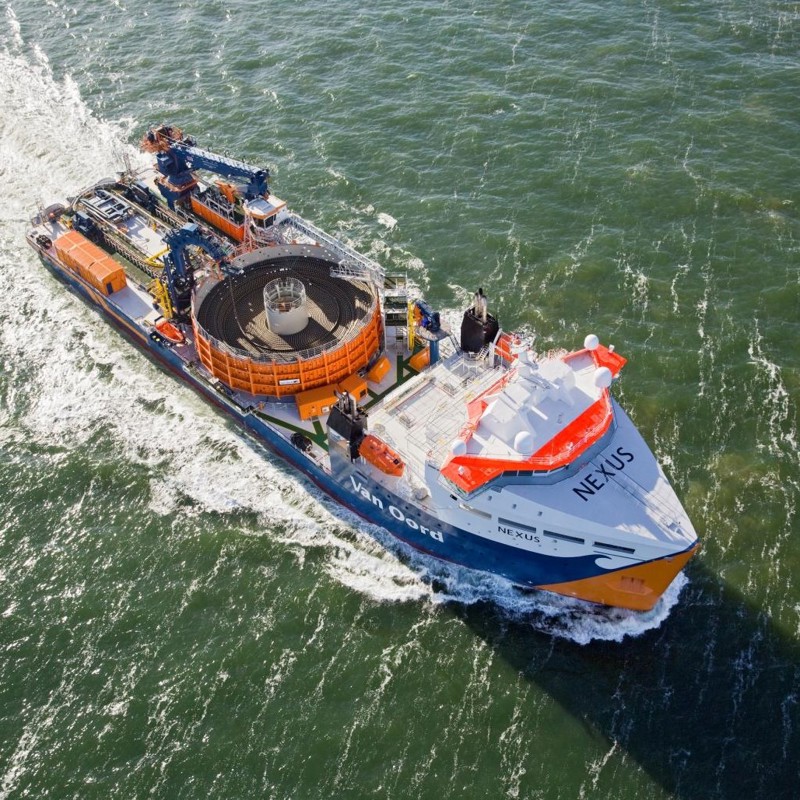 Photo of Van Oord's Nexus vessel 