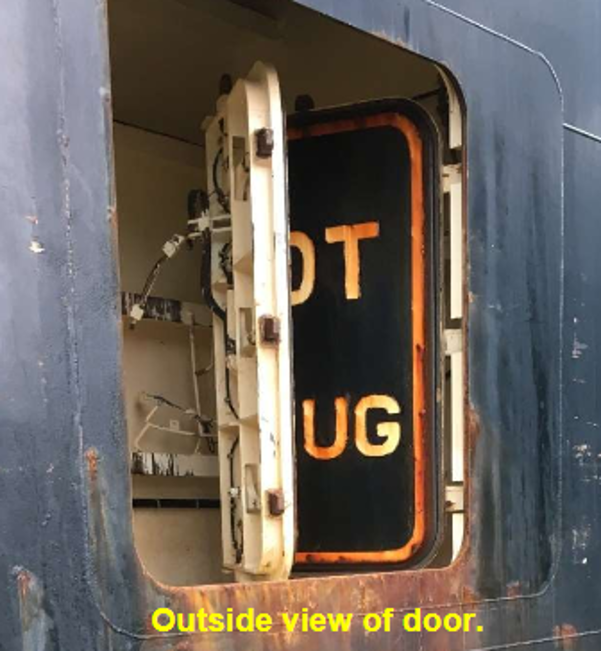 As the vessel manoeuvered, it was hit by heavy seas that forced the hatch door open, resulting in flooding of the embarkation space, sweeping one crewman out to sea and injuring another