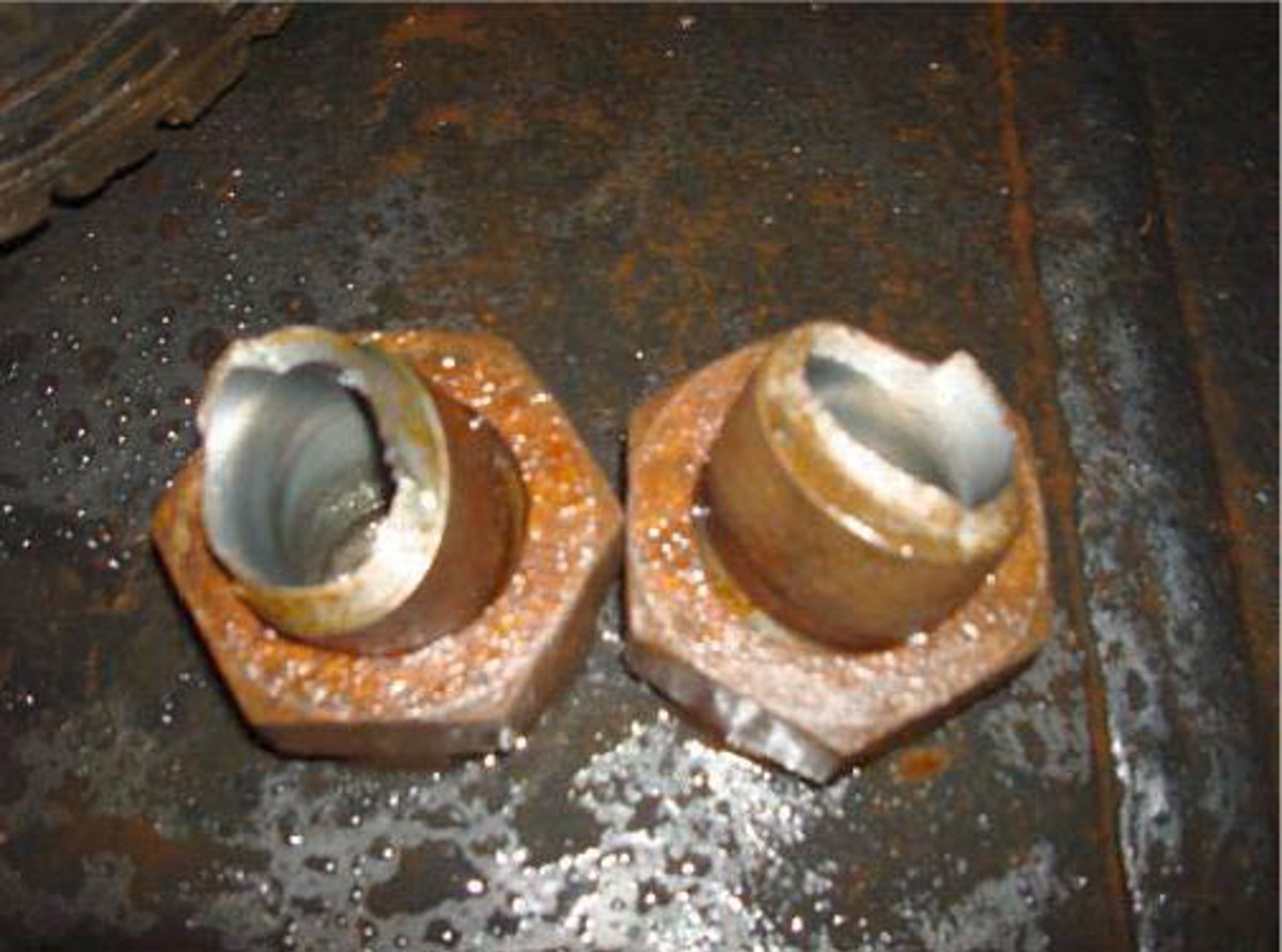 damage to couplings