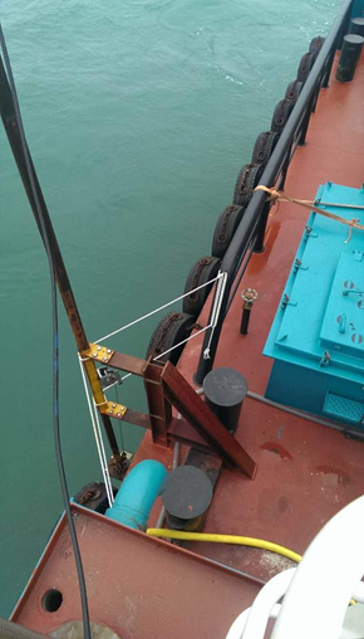 Pole and winch