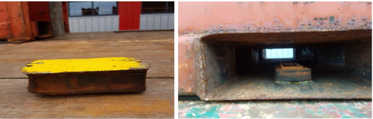 IMCA SF Missing protection cover becomes potential dropped object Protective cover