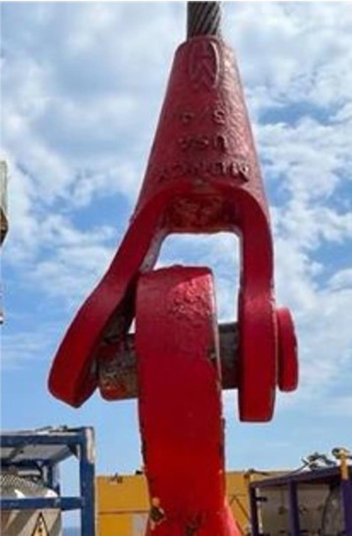 when the pin backed out, it caused the ear on the connection to distort