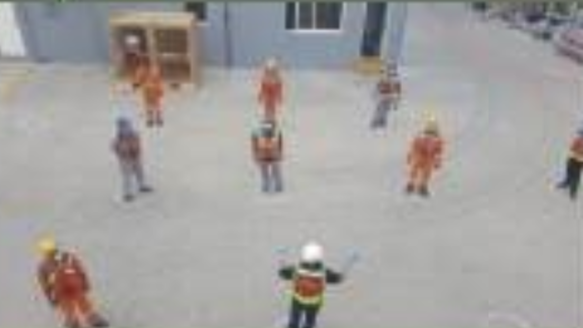 The local mooring department of a contractor member has enforced strict physical distancing in external areas for toolbox talks (TBT) and other operational meetings.