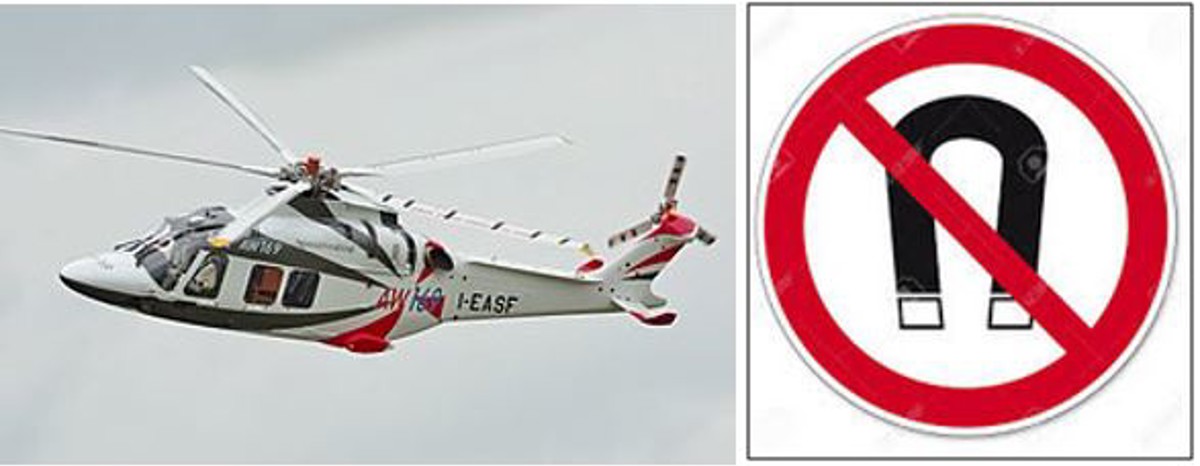 IMCA SF Helicopter navigation experienced magnetic interference Helicopter