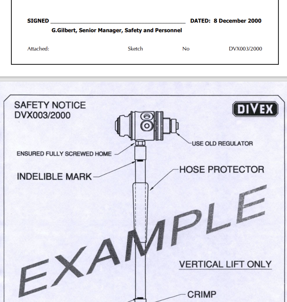 Sf 0700 New Concern Related To Divex Lp Hoses 2