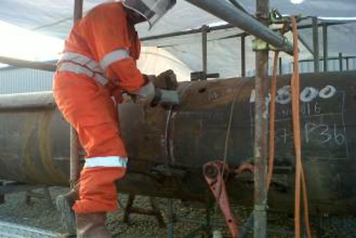 Crewman suffered first aid injury during cutting operations