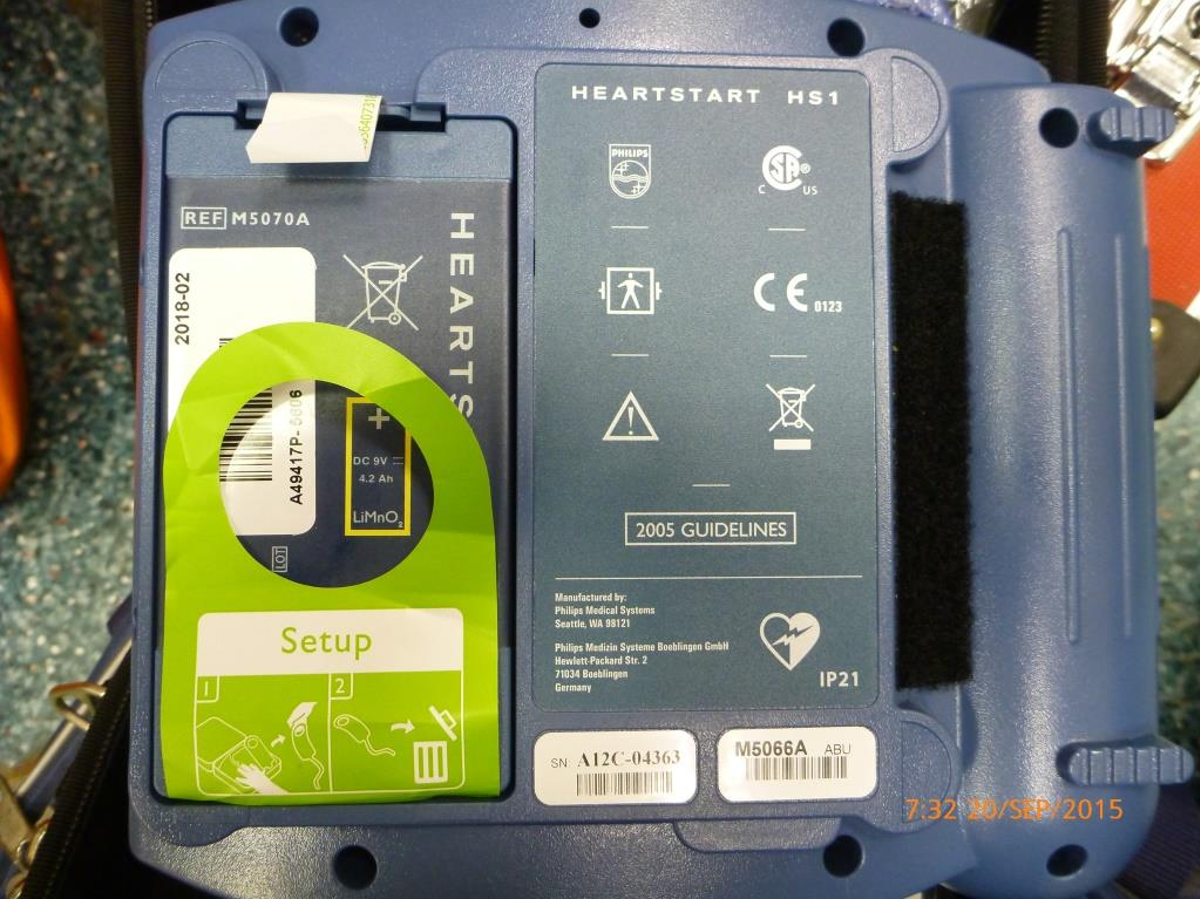 Battery had been removed or fitted incorrectly