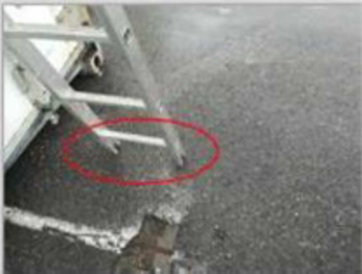 Falls from step ladders