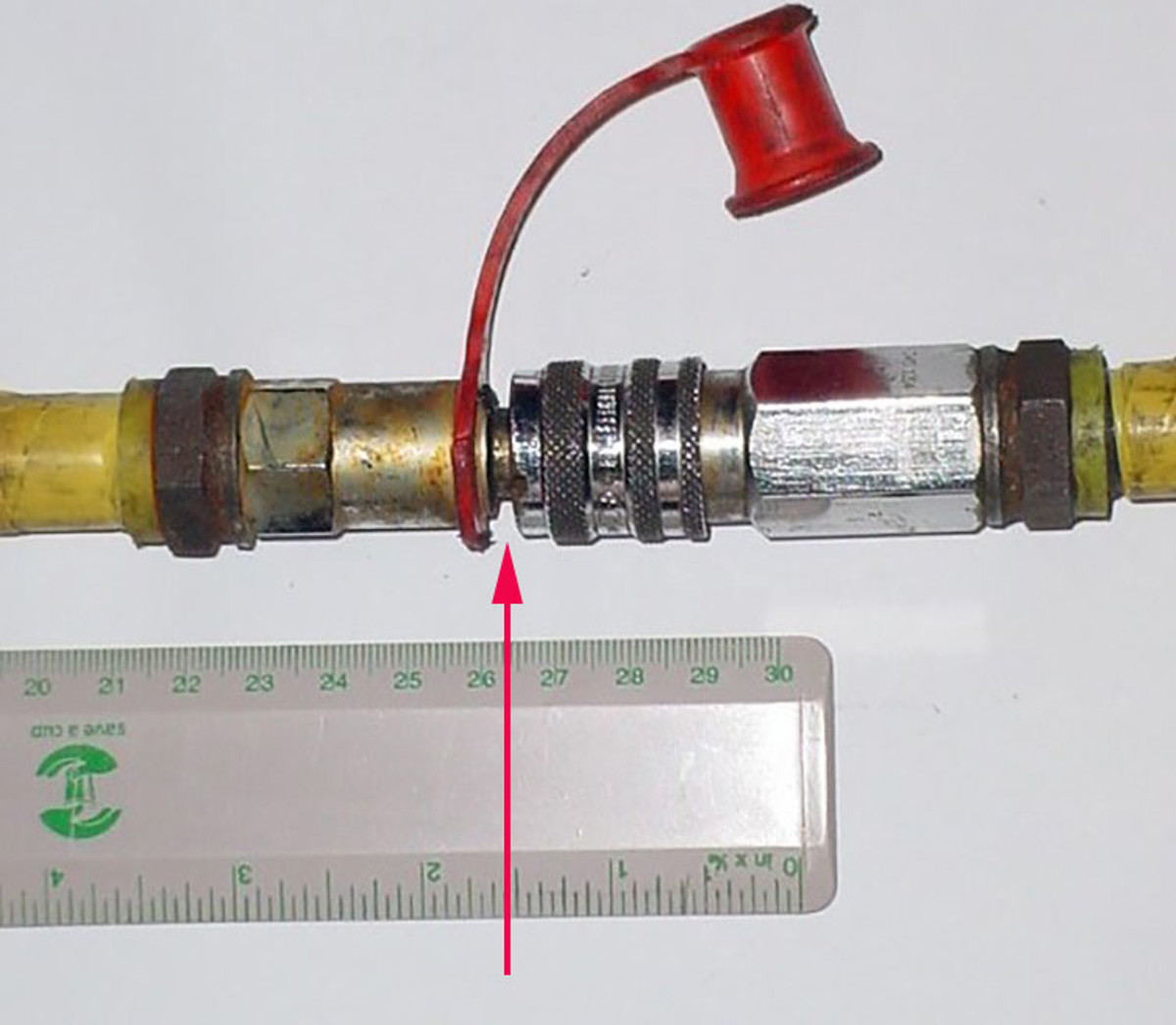 Blue ‘male’ connection to blue ‘female’ connection